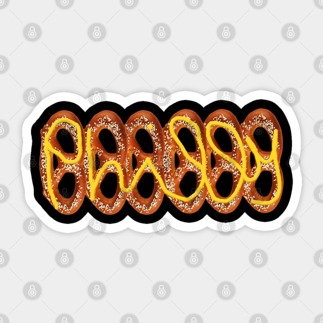 Philly Soft Pretzel Philadelphia Philly Special Sticker by TeeCreations